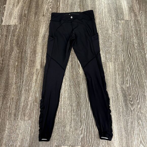 EUC Lululemon Speed Tight IV Leggings Black Size 6 I High-Performance Activewear - Picture 16 of 16